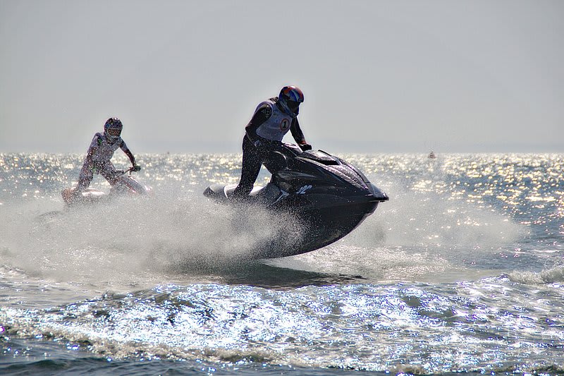 Jet Skiing & Flyboarding at JBR